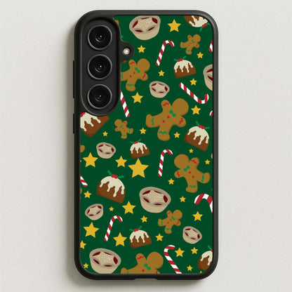 Festive - Christmas Patterns Phone Case for Galaxy S25FE