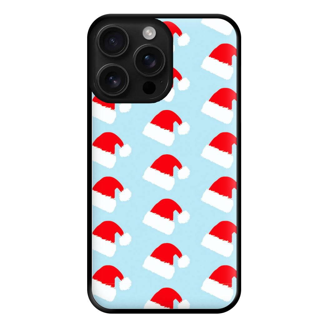 Santa Hat - Christmas Patterns Phone Case for iPhone 16 Pro Max