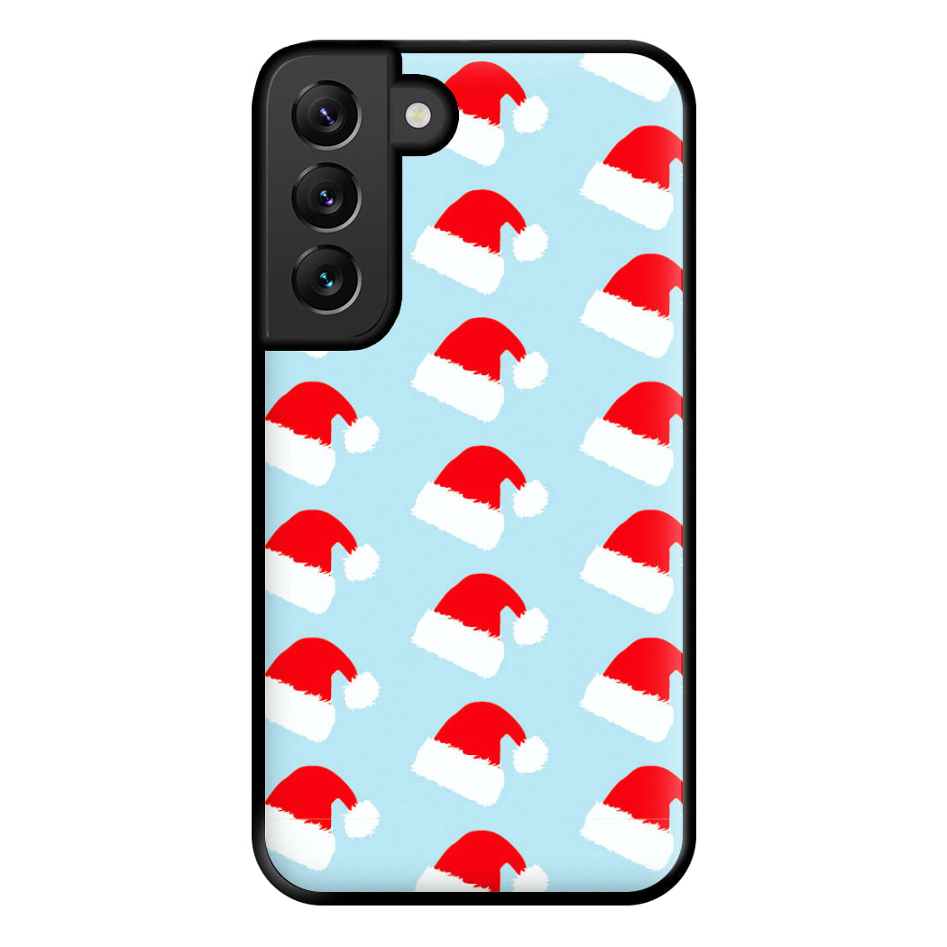 Santa Hat - Christmas Patterns Phone Case for Galaxy S22 Plus