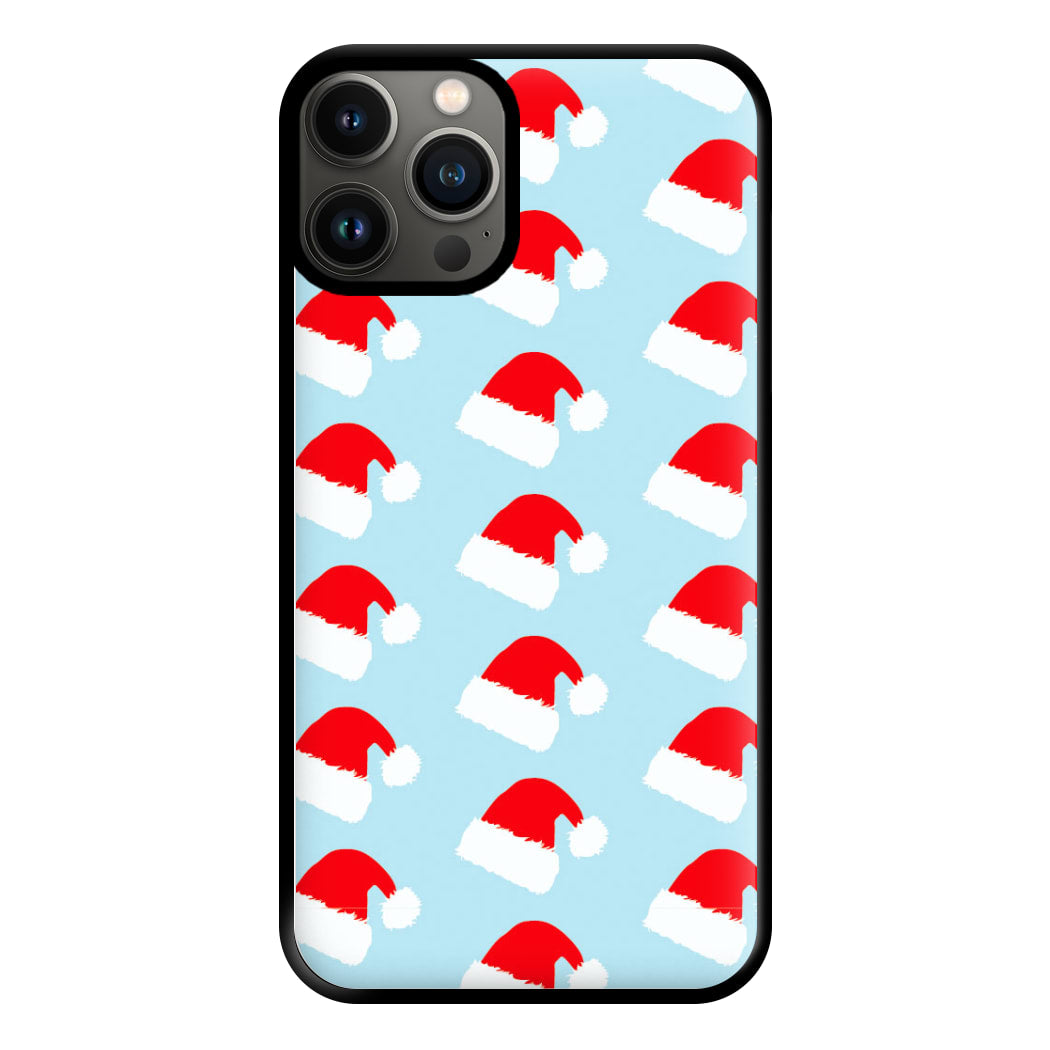 Santa Hat - Christmas Patterns Phone Case for iPhone 13 Pro Max