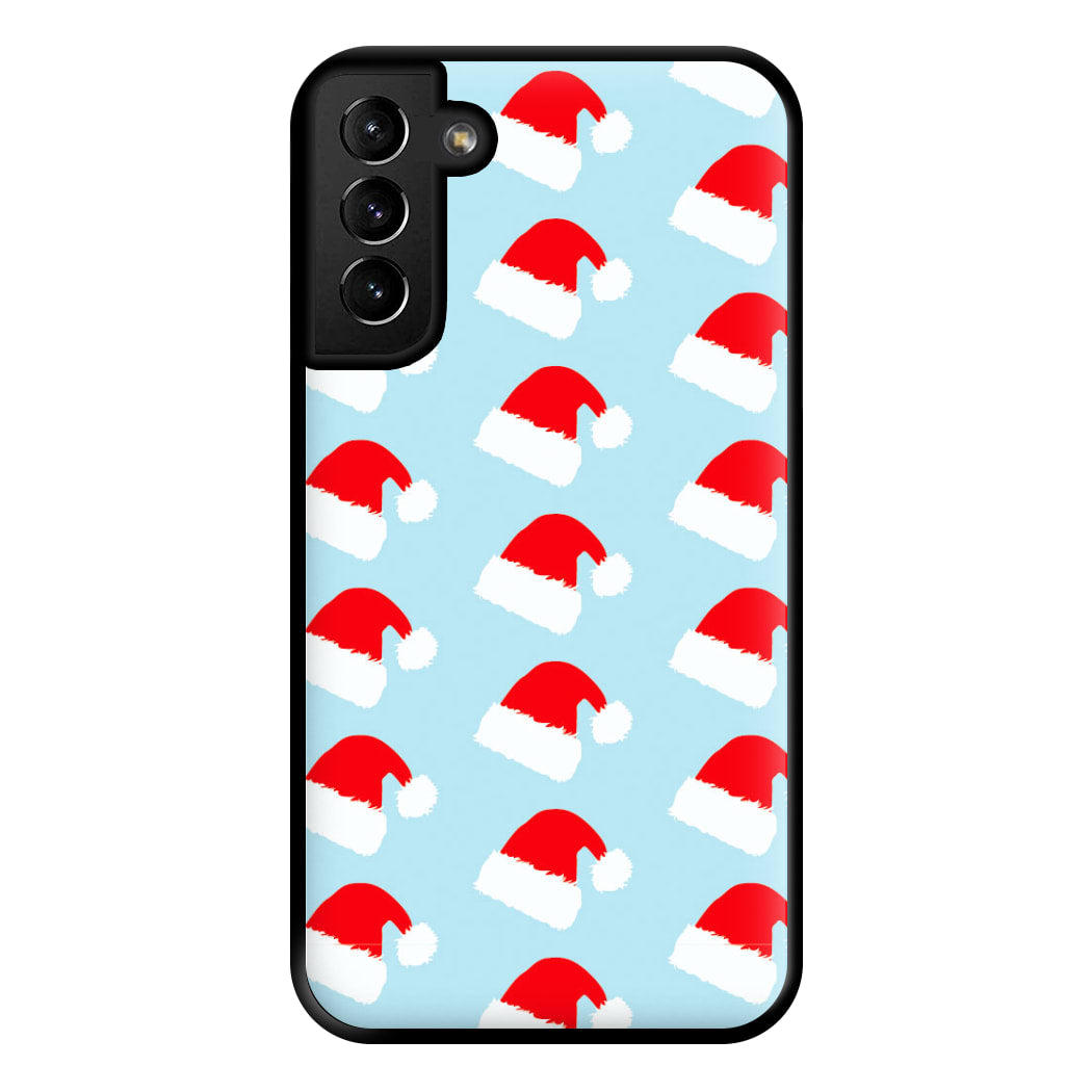 Santa Hat - Christmas Patterns Phone Case for Galaxy S21 Plus