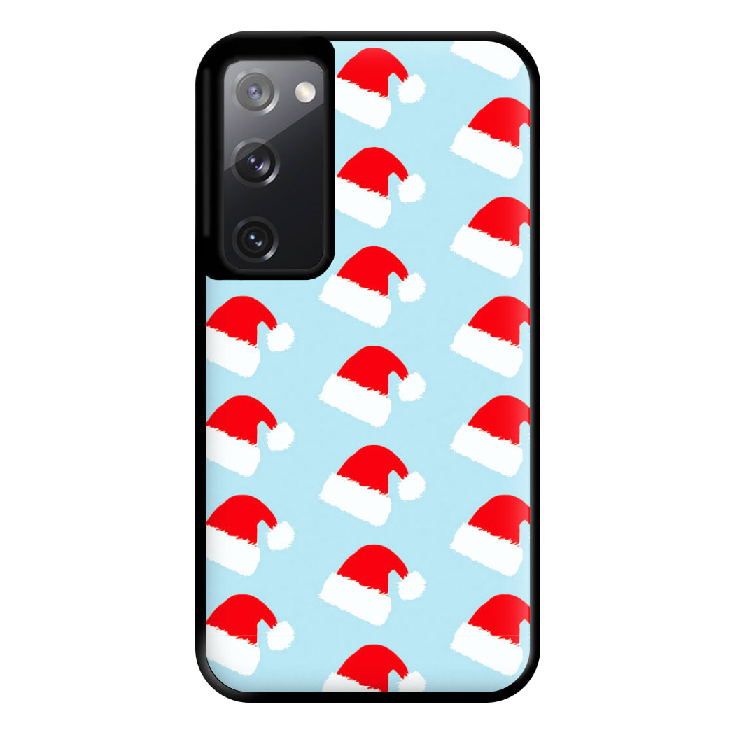 Santa Hat - Christmas Patterns Phone Case for Galaxy S20FE