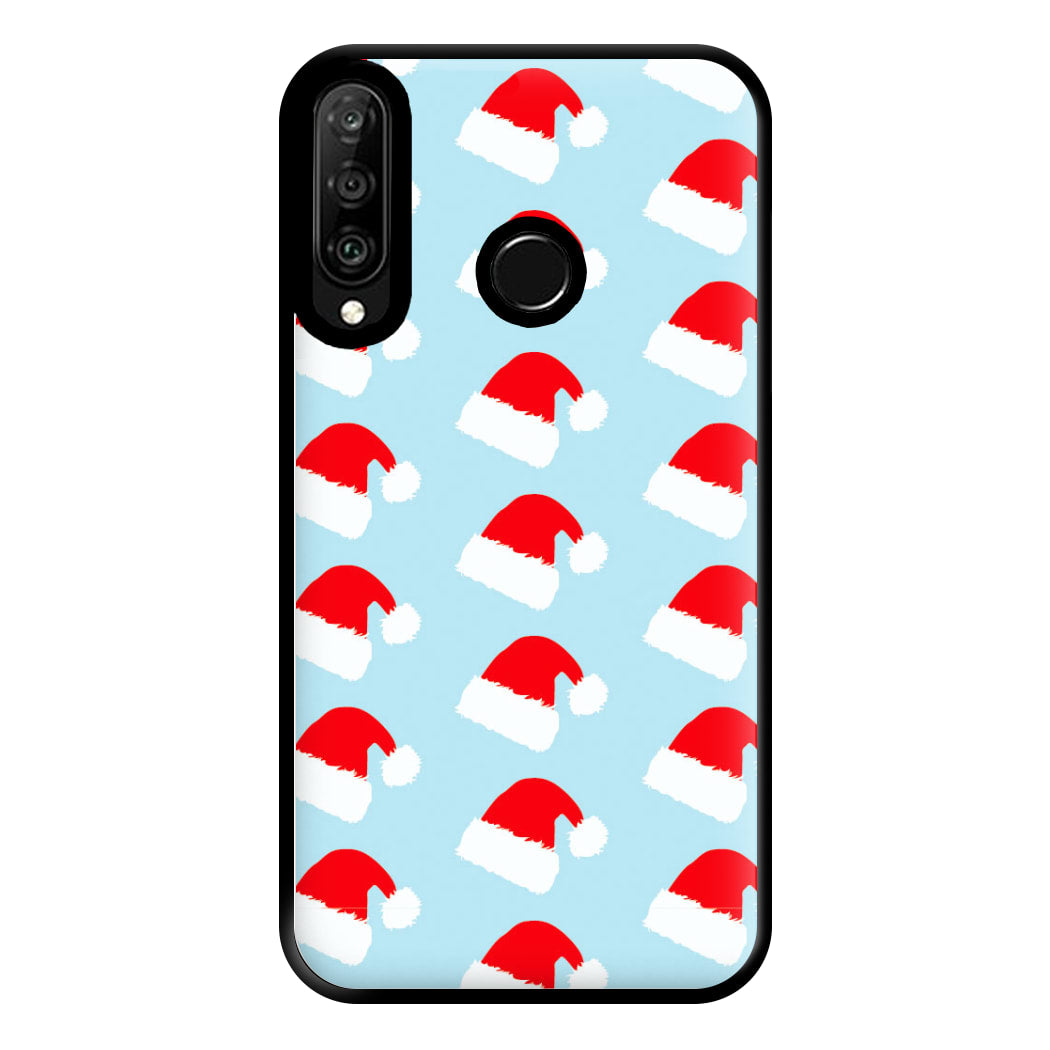 Santa Hat - Christmas Patterns Phone Case for Huawei P30 Lite