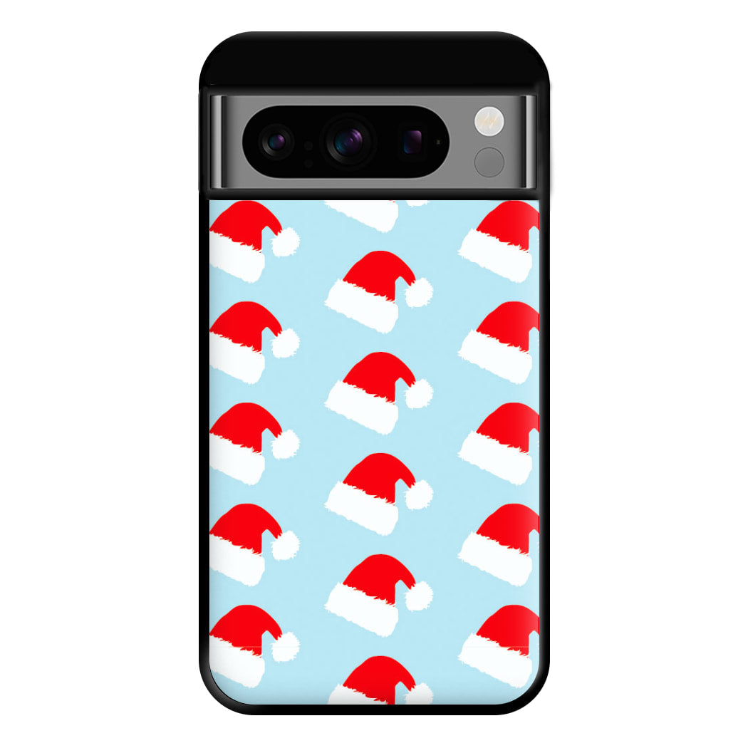 Santa Hat - Christmas Patterns Phone Case for Google Pixel 8 Pro