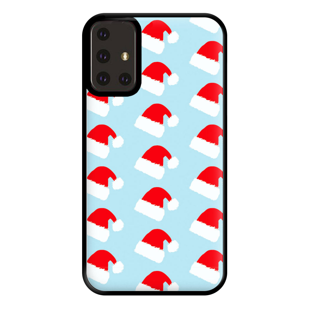 Santa Hat - Christmas Patterns Phone Case for Galaxy A71