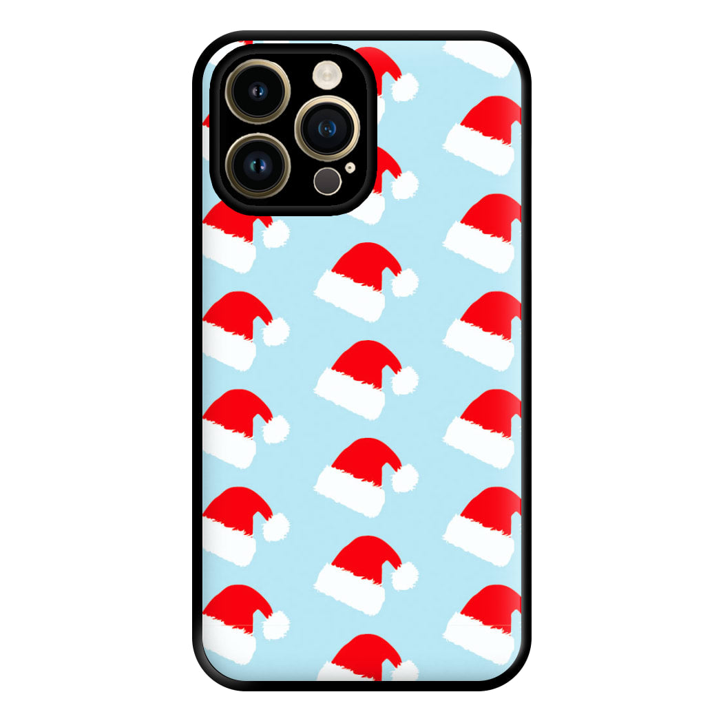 Santa Hat - Christmas Patterns Phone Case for iPhone 14 Pro Max