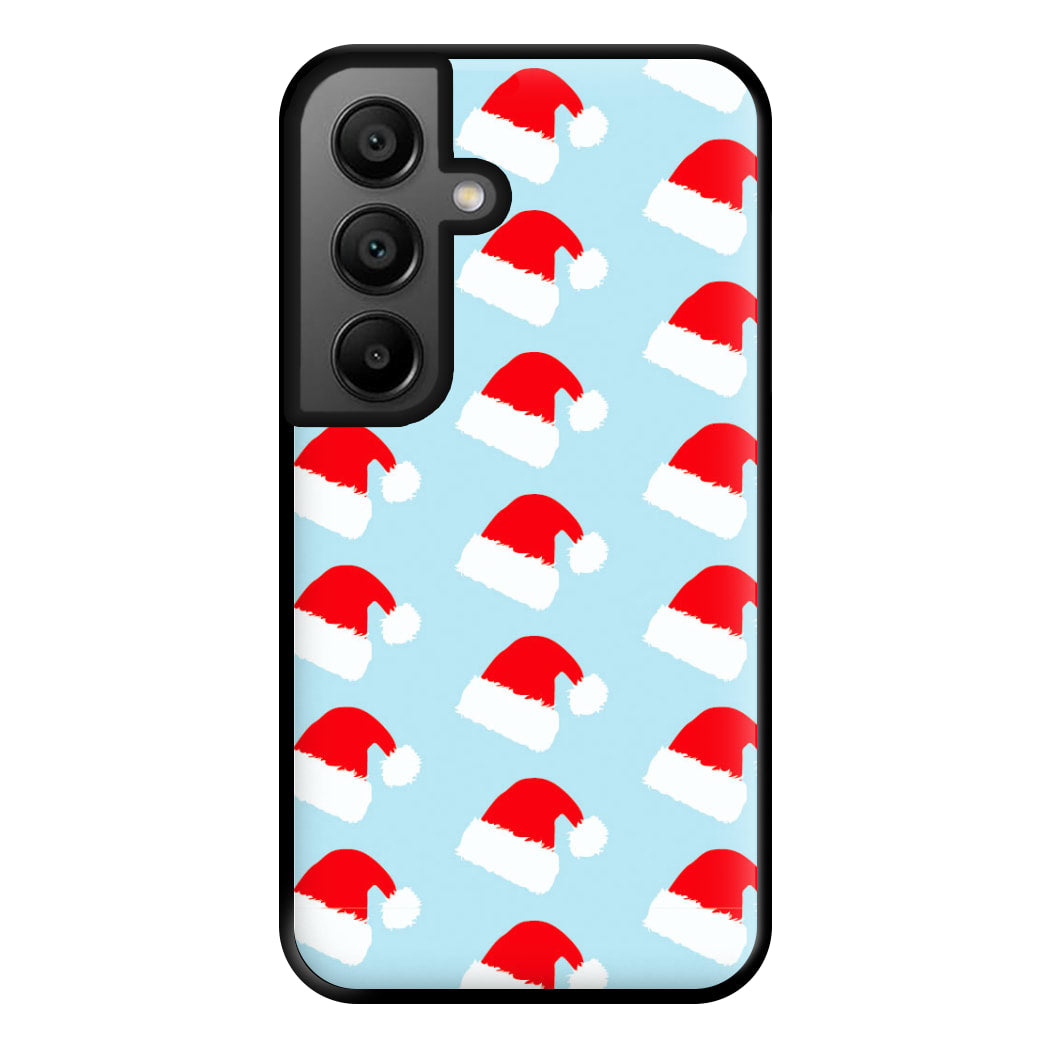 Santa Hat - Christmas Patterns Phone Case for Google Pixel 8