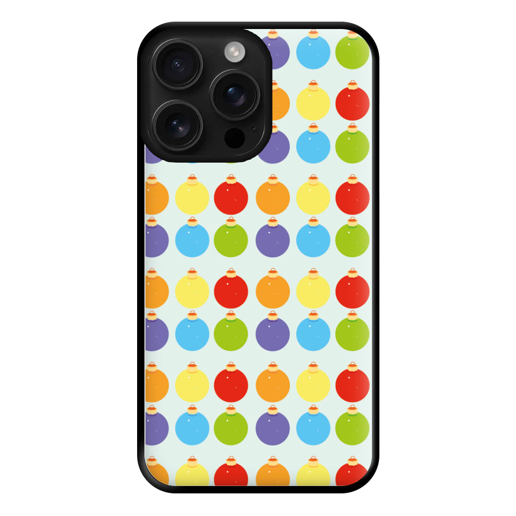 Baubles - Christmas Patterns Phone Case