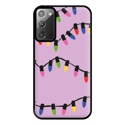 Pink Lights - Christmas Patterns Phone Case for Galaxy Note 20 Ultra