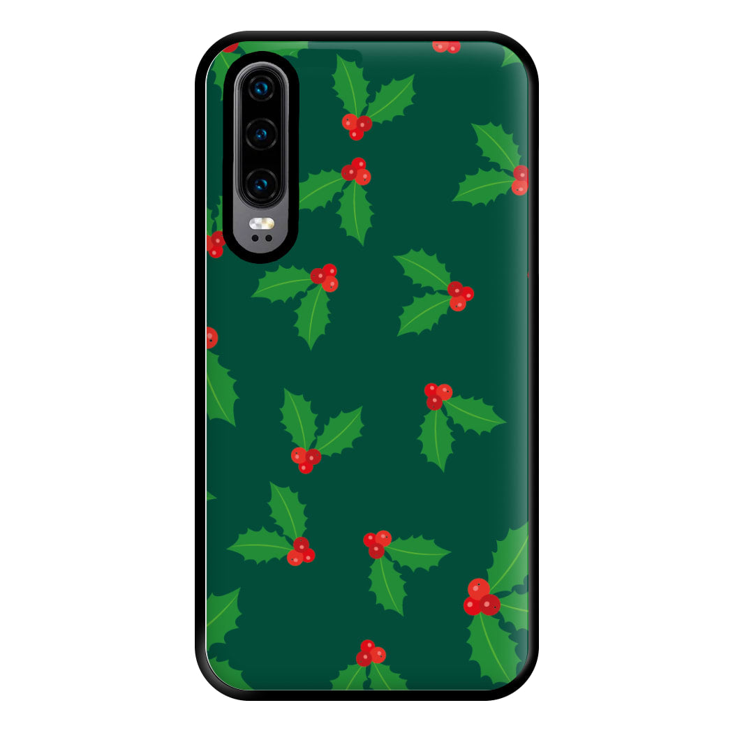 Holly - Christmas Patterns Phone Case for Huawei P30