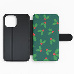 Holly - Christmas Patterns Flip Phone Case