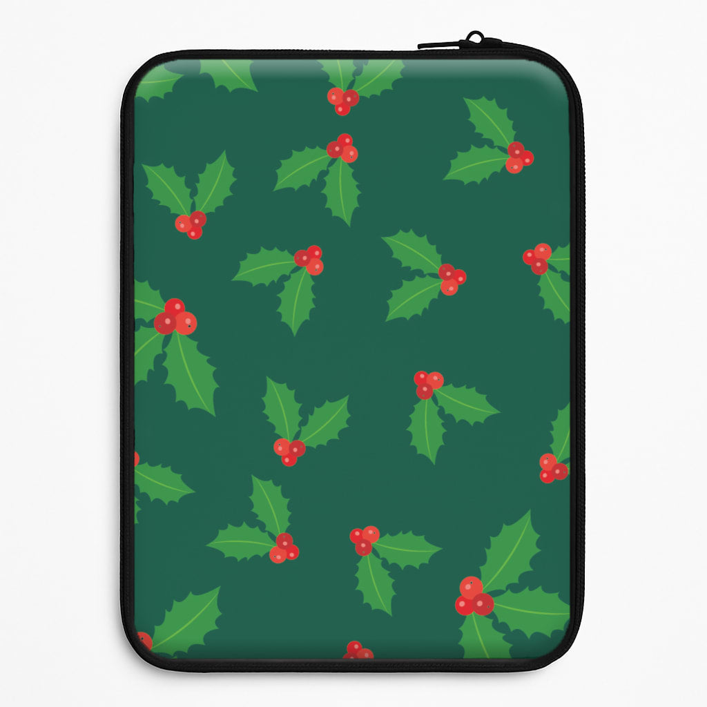 Holly - Christmas Patterns Laptop Sleeve