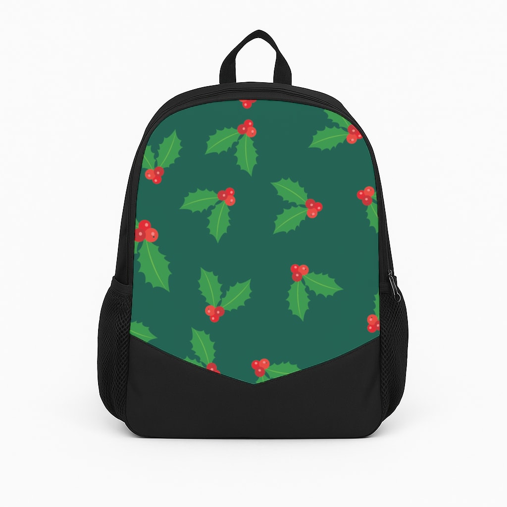 Holly - Christmas Patterns Backpack
