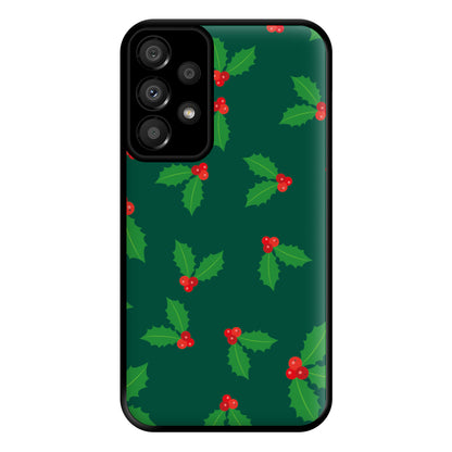 Holly - Christmas Patterns Phone Case for Galaxy A33