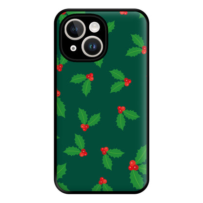 Holly - Christmas Patterns Phone Case for iPhone 14 Plus