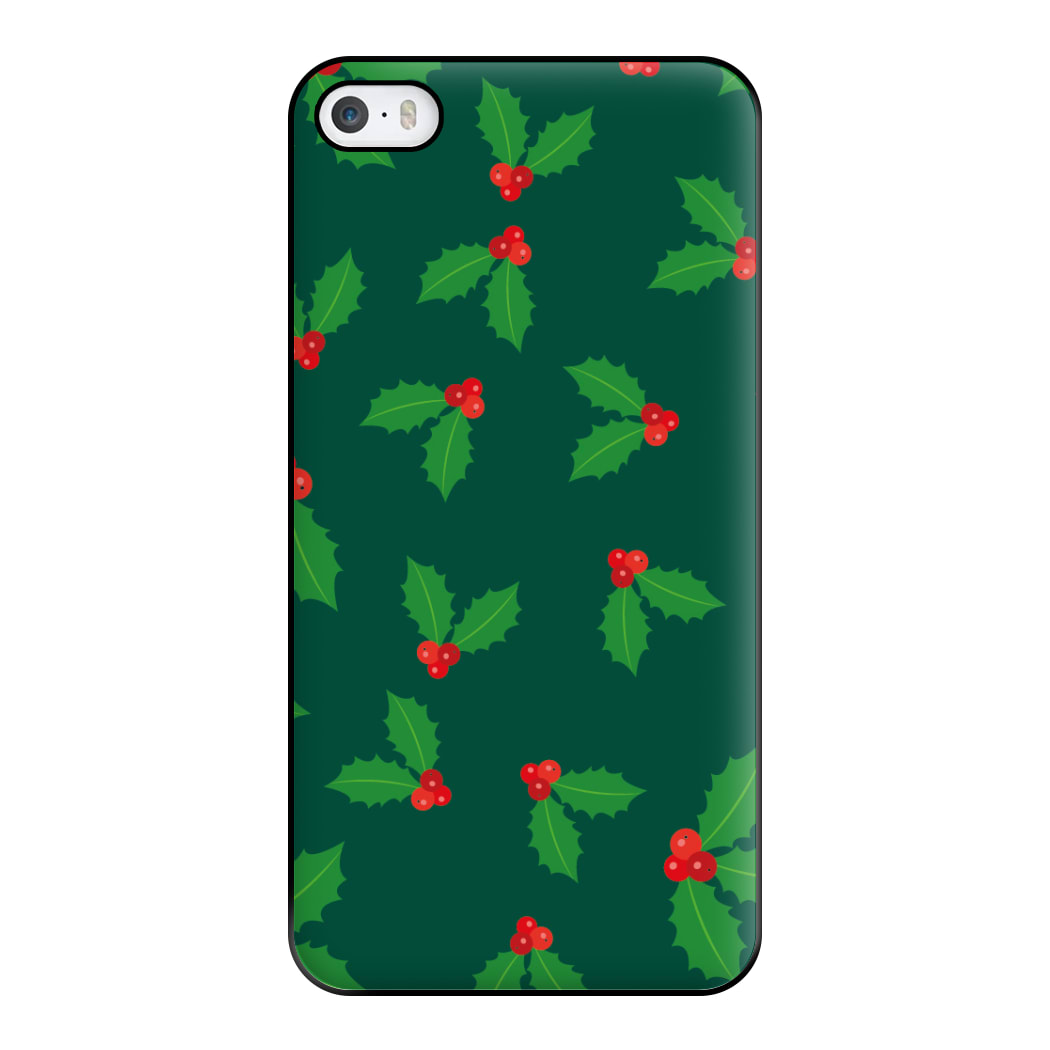 Holly - Christmas Patterns Phone Case for iPhone 5 / 5s / SE 2016