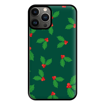 Holly - Christmas Patterns Phone Case for iPhone 13 Pro Max