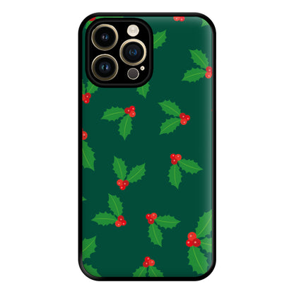 Holly - Christmas Patterns Phone Case for iPhone 14 Pro Max