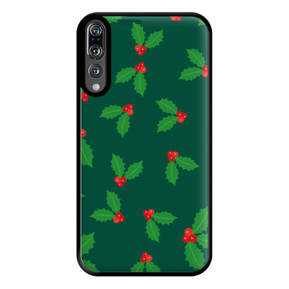 Holly - Christmas Patterns Phone Case for Huawei P20 Pro