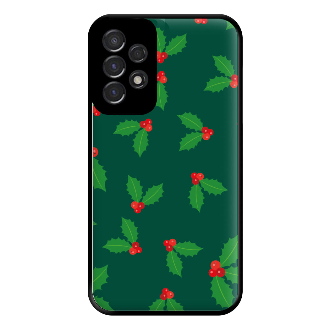 Holly - Christmas Patterns Phone Case for Galaxy A53