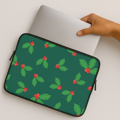 Holly - Christmas Patterns MacBook Case