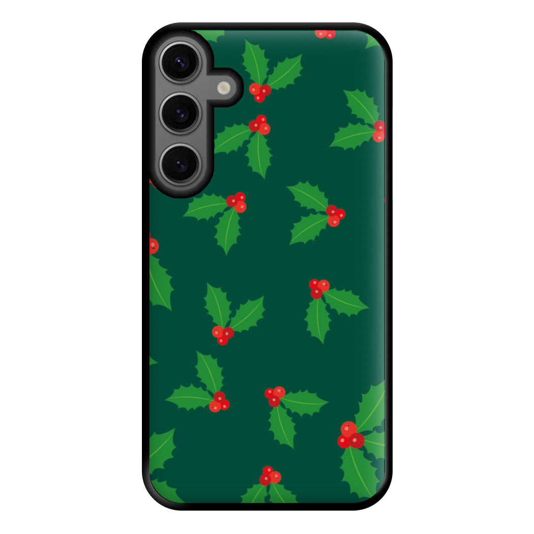 Holly - Christmas Patterns Phone Case for Galaxy S23FE