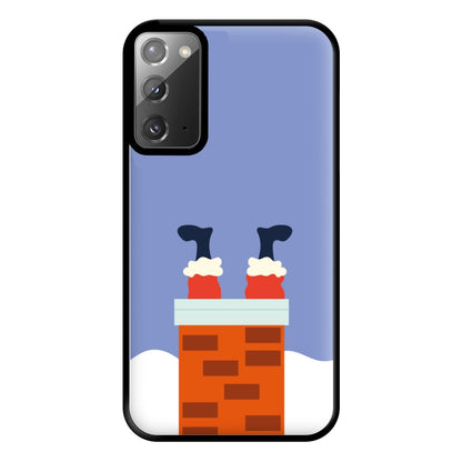 Santa Stuck In A Chimney - Christmas Phone Case for Galaxy Note 20 Ultra