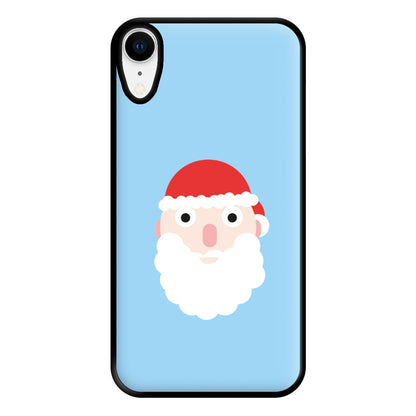 Santa's Face - Christmas Phone Case for iPhone XR