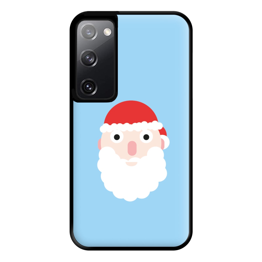 Santa's Face - Christmas Phone Case for Galaxy S20