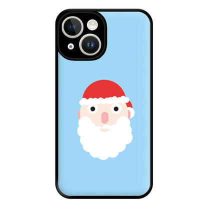 Santa's Face - Christmas Phone Case for iPhone 14