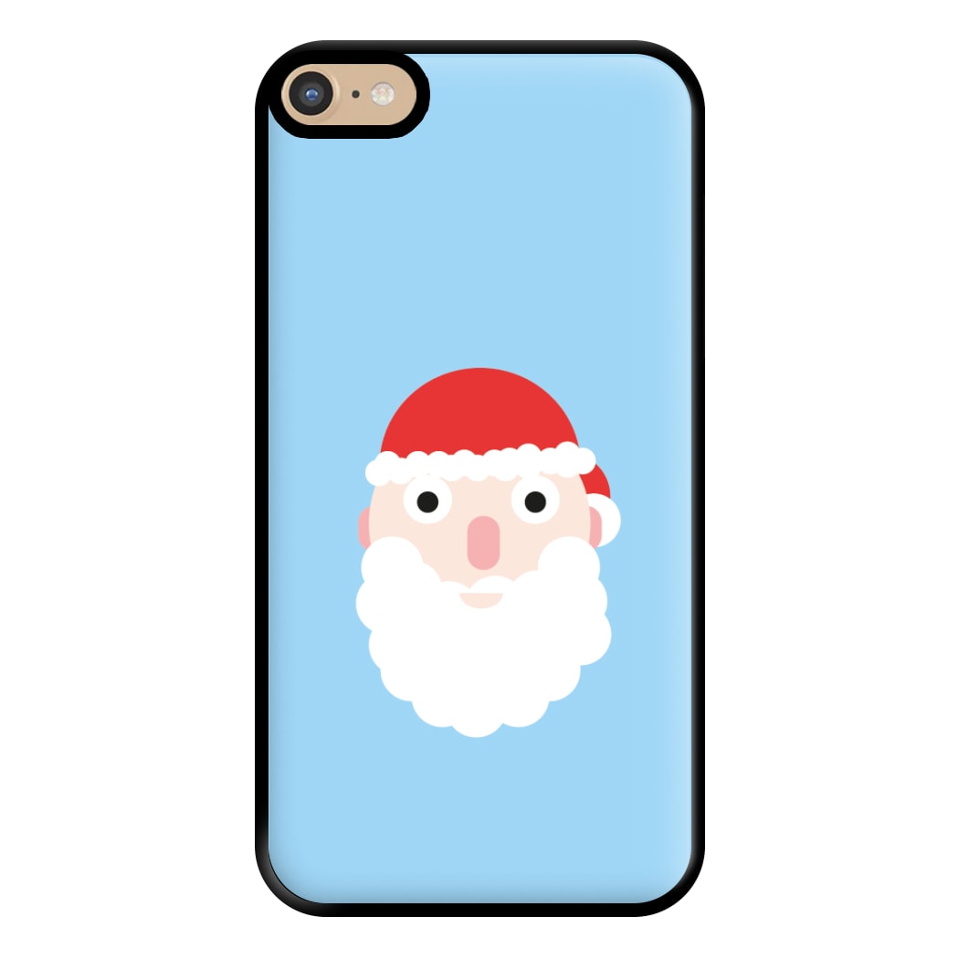 Santa's Face - Christmas Phone Case for iPhone 6 Plus / 7 Plus / 8 Plus