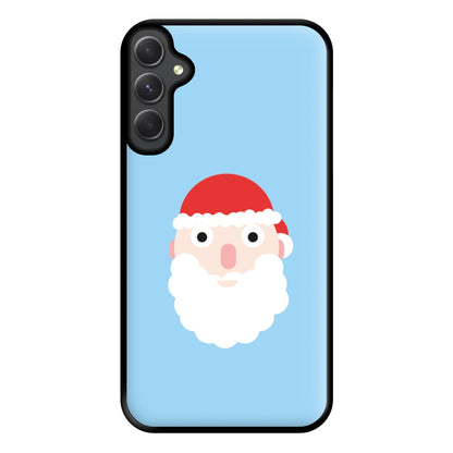 Santa's Face - Christmas Phone Case for Galaxy A34