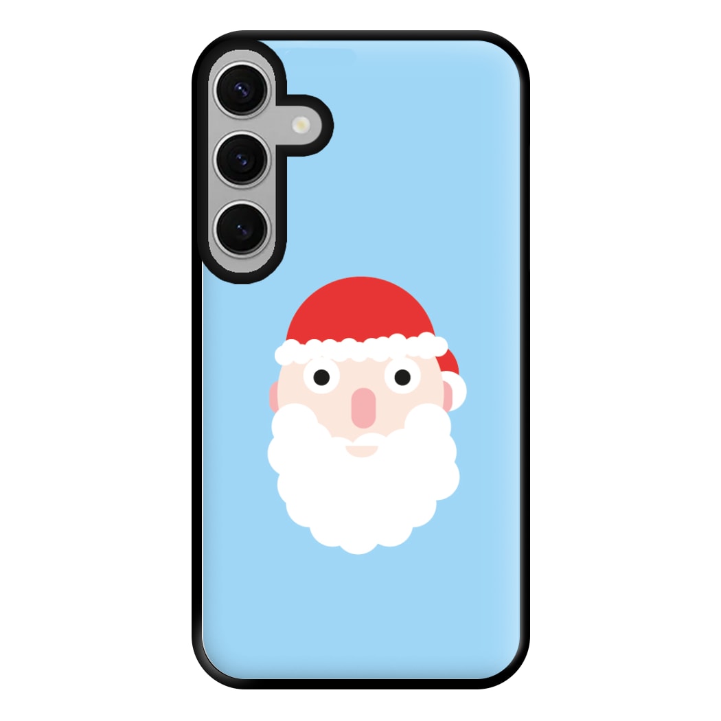 Santa's Face - Christmas Phone Case for Galaxy S24FE