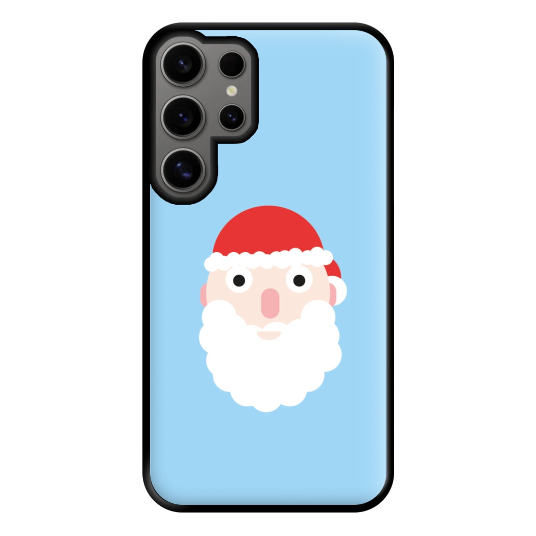 Santa's Face - Christmas Phone Case for Galaxy S24 Ultra