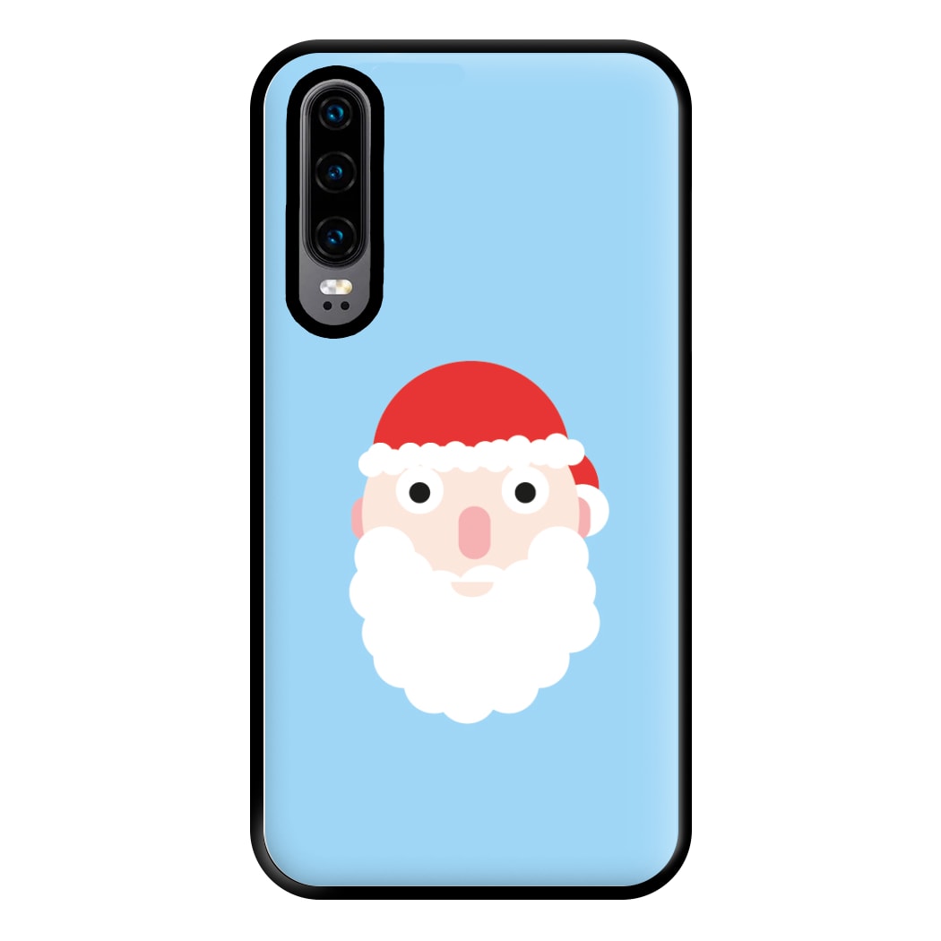 Santa's Face - Christmas Phone Case for Huawei P30