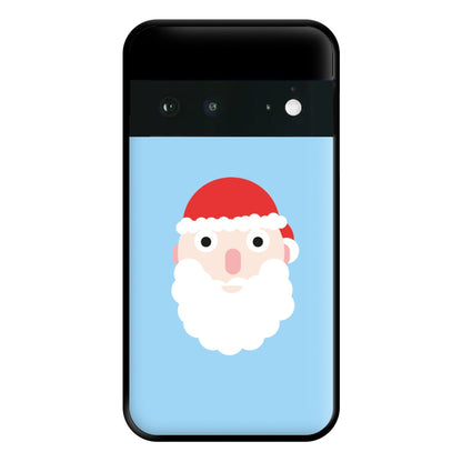 Santa's Face - Christmas Phone Case for Google Pixel 6a