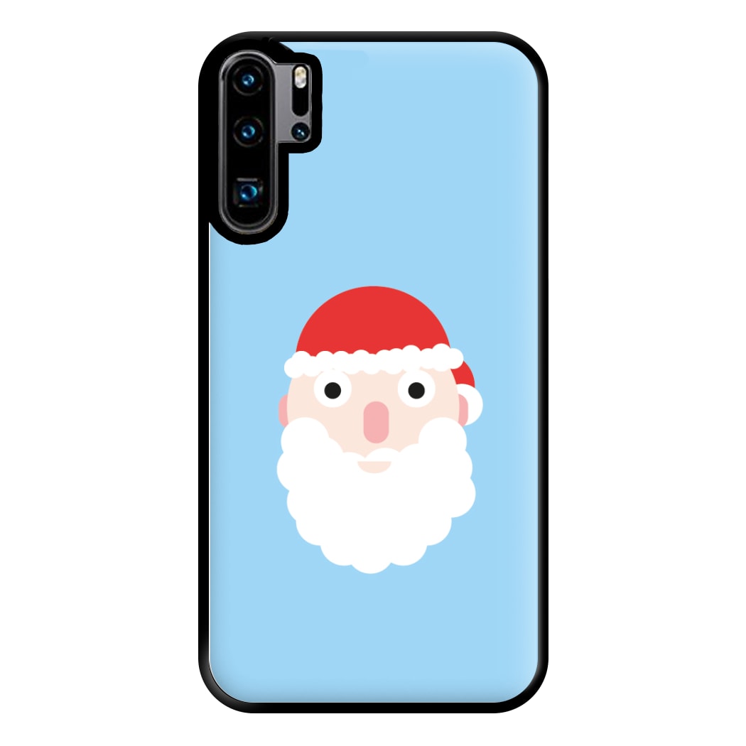 Santa's Face - Christmas Phone Case for Huawei P30 Pro