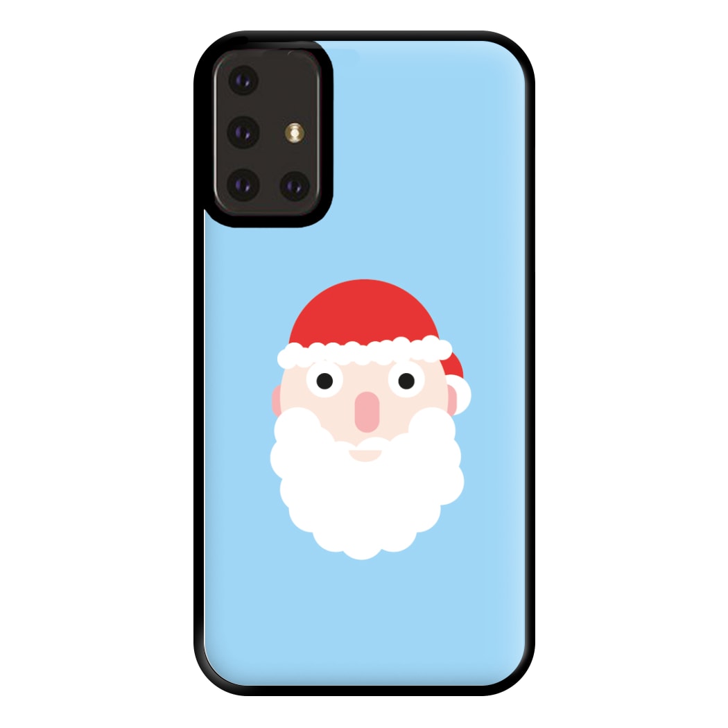 Santa's Face - Christmas Phone Case for Galaxy A71