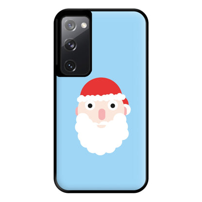 Santa's Face - Christmas Phone Case for Galaxy S20FE