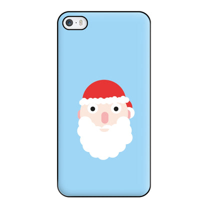 Santa's Face - Christmas Phone Case for iPhone 5 / 5s / SE 2016