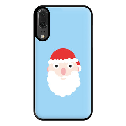 Santa's Face - Christmas Phone Case for Huawei P20