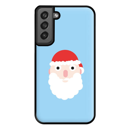 Santa's Face - Christmas Phone Case for Galaxy S21FE