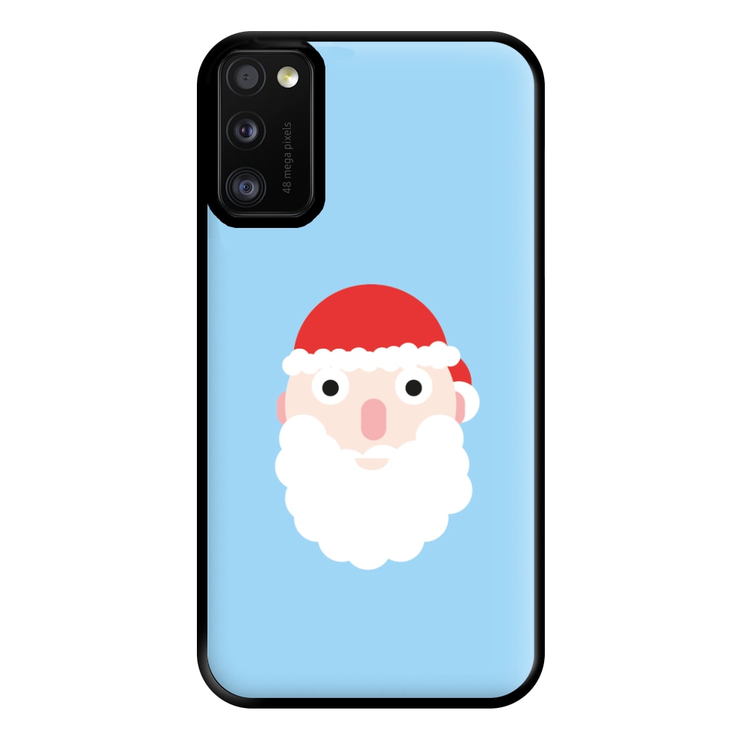 Santa's Face - Christmas Phone Case for Galaxy A41