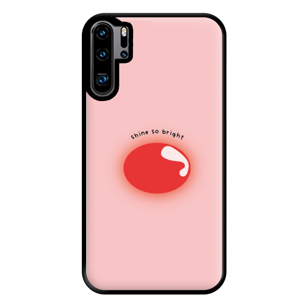 Rudolph's Nose Shine So Bright - Christmas Phone Case for Huawei P30 Pro