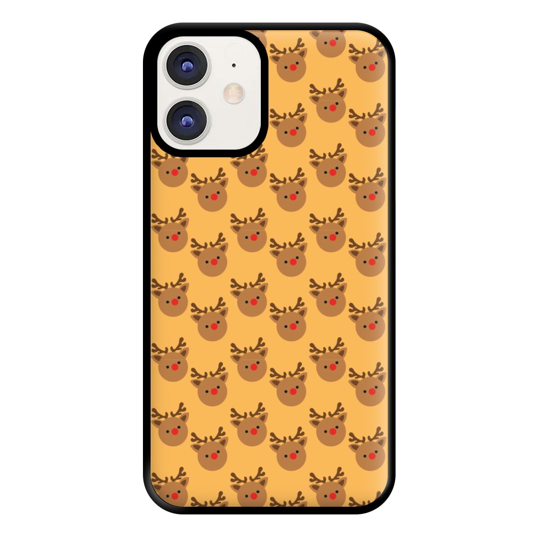 Rudolph Pattern - Christmas Patterns Phone Case for iPhone 11