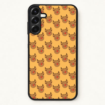Rudolph Pattern - Christmas Patterns Phone Case for Galaxy A37