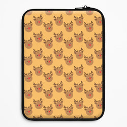 Rudolph Pattern - Christmas Patterns Universal Laptop Sleeve