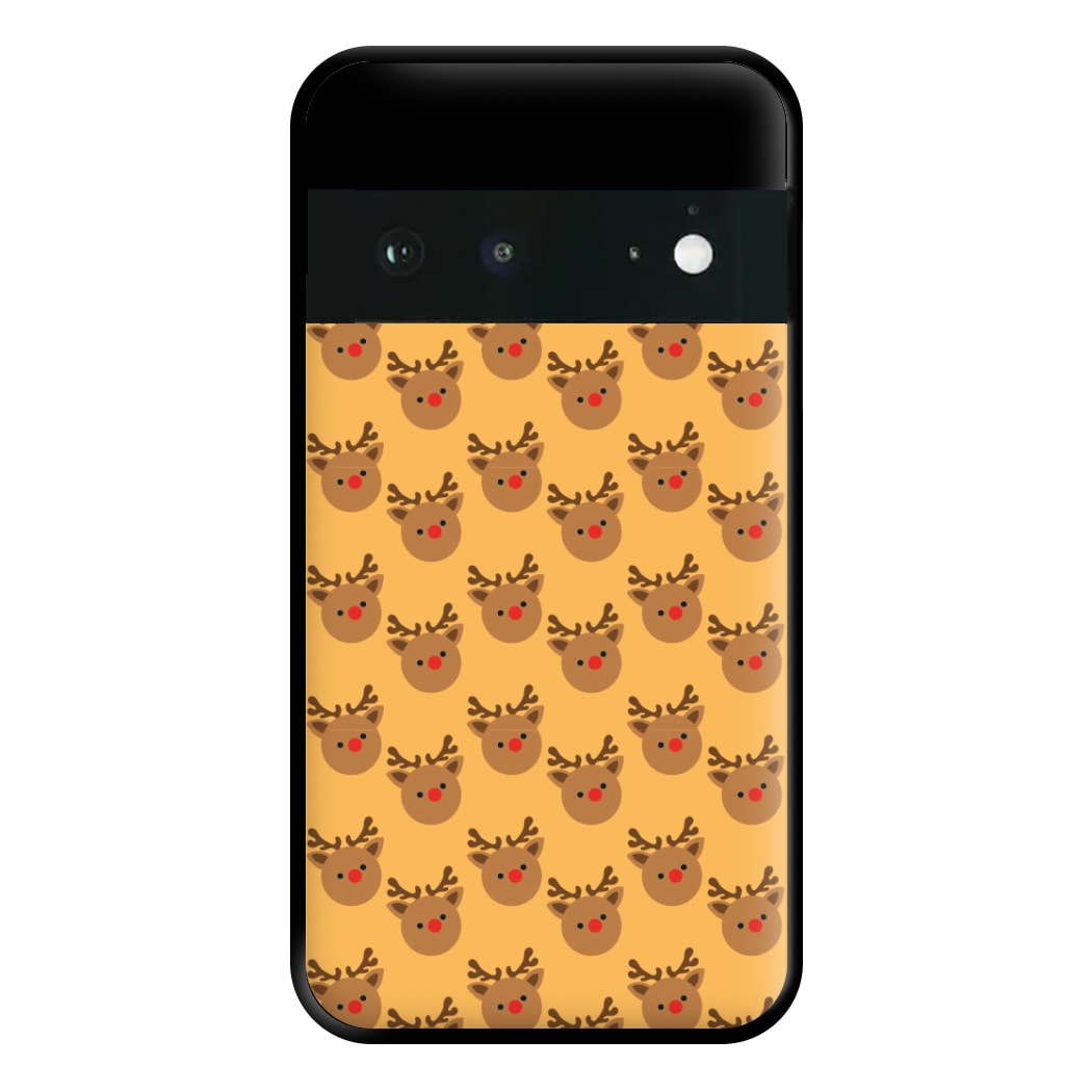 Rudolph Pattern - Christmas Patterns Phone Case for Google Pixel 6a