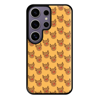 Rudolph Pattern - Christmas Patterns Phone Case for Galaxy S25 Ultra