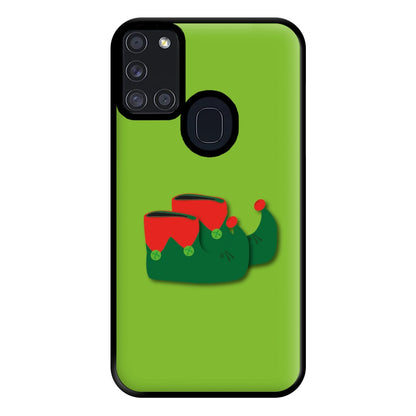 Elf Shoes - Christmas Phone Case for Galaxy A21s